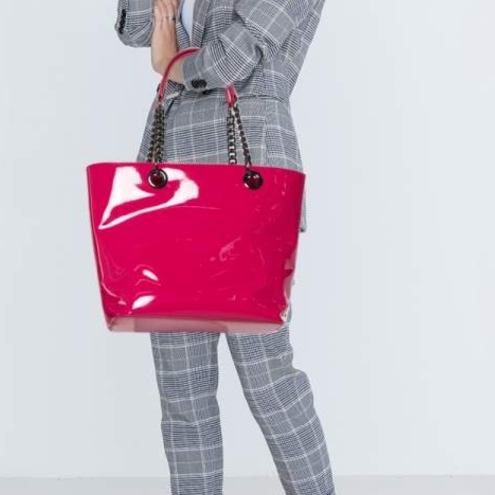 Stylish Pink Tote Bag